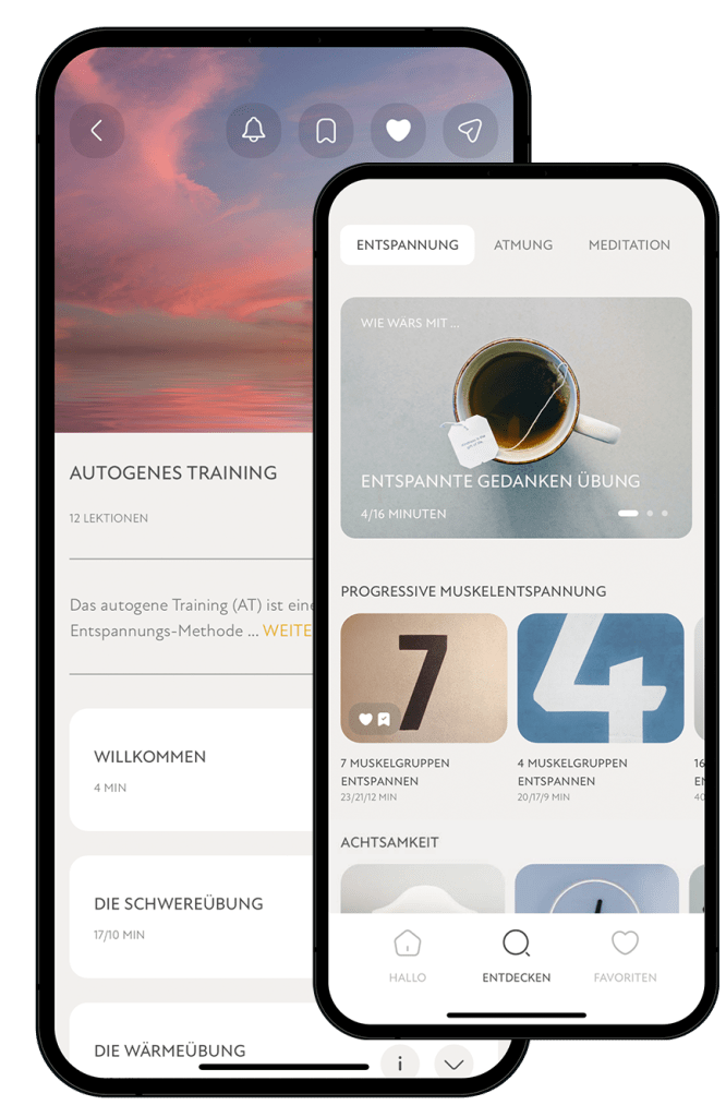 ECHTE ENTSPANNUNG mit der Minddrops App